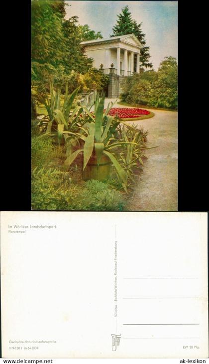 Wörlitz-Oranienbaum-Wörlitz Landschaftspark Wörlitz Floratempel 1964