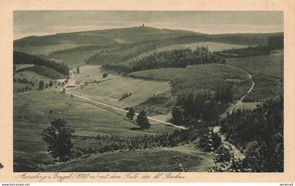AK Auersberg Talansicht kleine Bockau Sachsen Erzgebirge ungelaufen Postkarte
