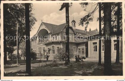 Carolagruen Schoenheide Erzgebirge Heilstaette