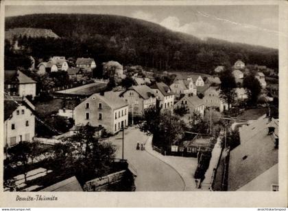 CPA Demitz Thumitz in Sachsen, Dorfansicht