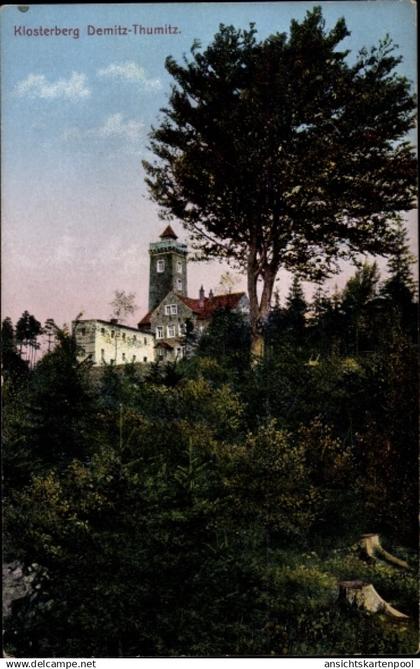 CPA Demitz Thumitz in Sachsen, Partie am Klosterberg