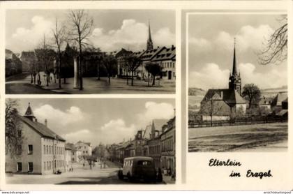CPA Elterlein im Erzgebirge, Kirche, Ort