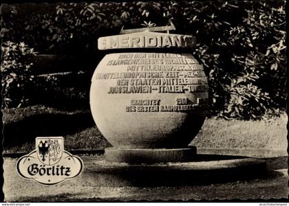 CPA Görlitz in der Lausitz, Gedenkstein 15. Meridian