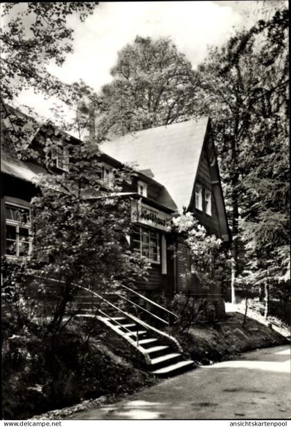 CPA Hartau Karl Marx Stadt Chemnitz in Sachsen, Jagdgaststätte Waldhaus Hartau