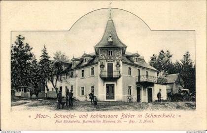 CPA Johannisbad Schmeckwitz Räckelwitz Oberlausitz, Moor-, Schwefel- und kohlensaure Bäder