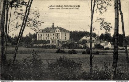 CPA Johannisbad Schmeckwitz Räckelwitz Oberlausitz, Moorbad, Eisenschwefelbad