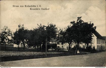 CPA Kubschütz in Sachsen, Kroschk's Gasthof