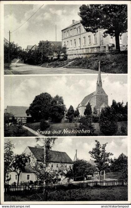 CPA Neukirchen Reinsberg in Sachsen, Gebäude, Kirche