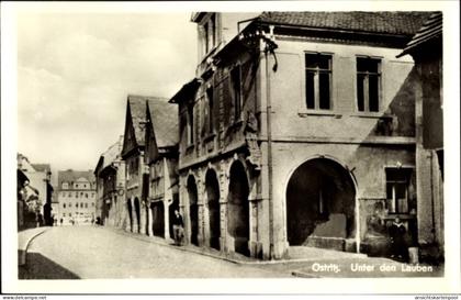 CPA Ostritz in der Oberlausitz, Unter den Lauben