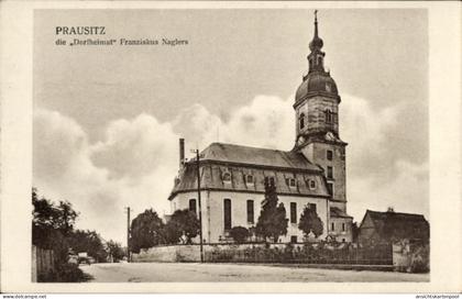 CPA Prausitz Hirschstein in Sachsen, Kirche
