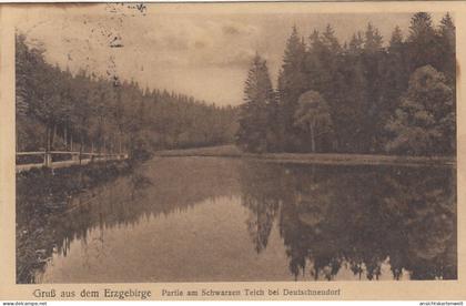 Erzgebirge, Partie am Schwarzen Teich bei Deutschneudorf ngl #G0430