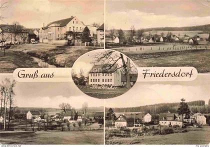 Friedersdorf Loebau Oberlausitz Sachsen Ortsansicht Schule Herrenhaus Panorama B