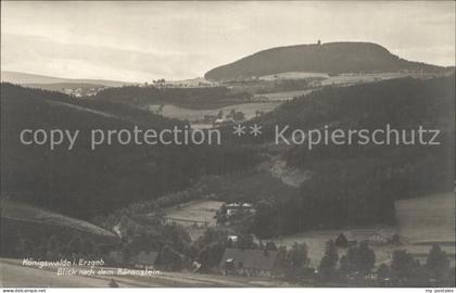 Koenigswalde Erzgebirge mit Baerenstein