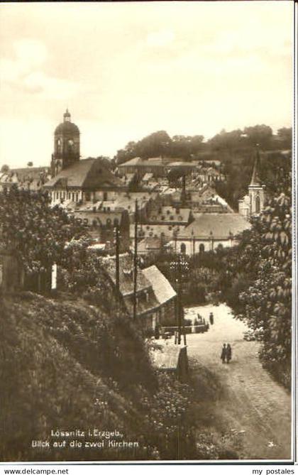Loessnitz Erzgebirge Loessnitz  ungelaufen ca. 1930