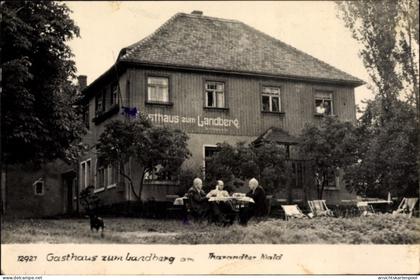 Photo CPA Herzogswalde Wilsdruff, Blick zum Gasthaus auf dem Landberg