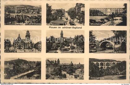 Plauen Vogtland Streitsberg Bahnhofstrasse Altmarkt Lohmuehlen Anlagen Tunnel Ra