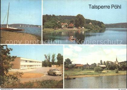 Poehl Vogtland Talsperre Bootsliegeplatz Segelregatta