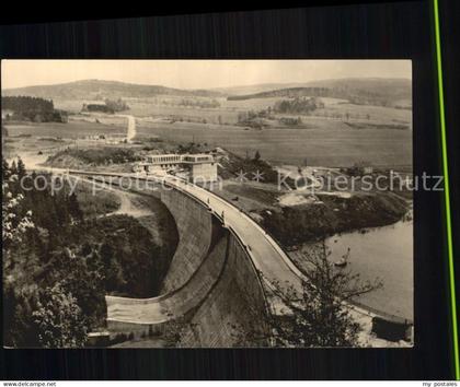 Poehl Vogtland Talsperre Sperrmauer