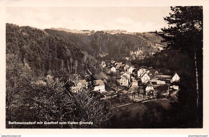Rathmannsdorf mit Gasthof zum tiefen Grunde ngl #190.607
