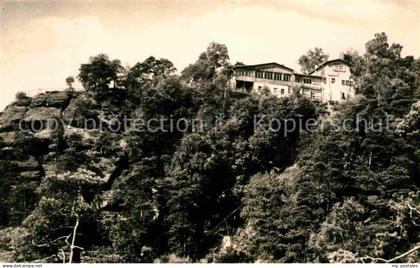 Rauenstein Saechsische Schweiz Fels