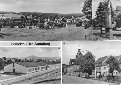 Schlettau Mehrbildkarte gl #195.816