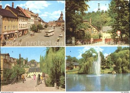 Schmoelln-Putzkau Marktplatz Aussichtsturm Brueckenplatz Brauereiteich