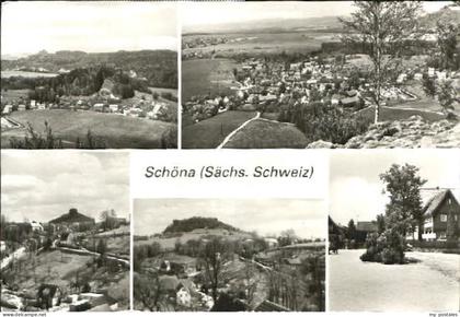 Schoena Elbe Schoena Saechsische Schweiz  x 1988