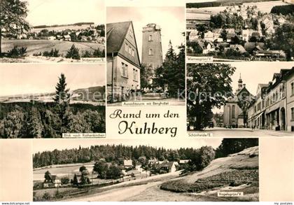 Stuetzengruen Aussichtsturm Berghotel Wernesgruen Rothenkirchen Schoenheide