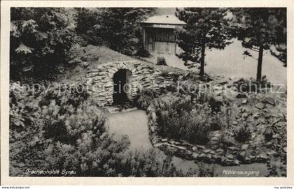 Syrau Vogtland Drachenhoehle Hoehlenausgang