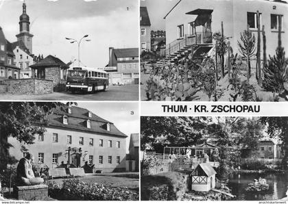 Thum (Kr. Zschopau) Mehrbildkarte gl1990 #181.228