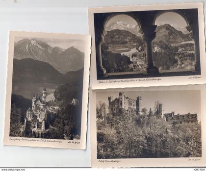 3 CPA NEUSCHWANSTEIN / HOHENSCHWANGAU