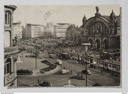 I103418 Cartolina - Frankfurt (Germania) - Hauptbahnhof - VG 1960