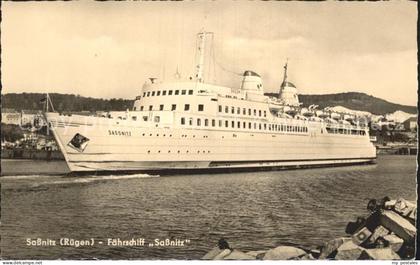 Sassnitz Ostseebad Ruegen Faehrschiff Sassnitz