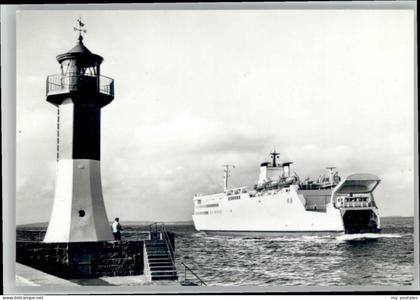 Sassnitz Ostseebad Ruegen Sassnitz Faehrschiff Ruegen *