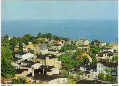 Sassnitz Saßnitz Rügen Blick über die Villen Ansichtskarte 1986