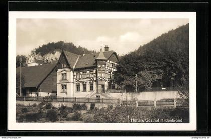 AK Hütten / Schelklingen, Gasthof Hildenbrand