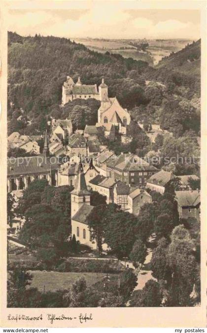 Schleiden Eifel Teilansicht Luftkurort