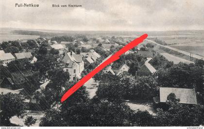 AK Polnisch Schlesisch Nettkow Nietkow a Läsgen Lessen Rothenburg Oder Czerwiensk Deutsch Nietkowice Crossen Krosno