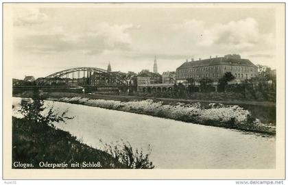 Allemagne - Germany - Ehemalige dt. Gebiete - Schlesien - Glogau - Oderpartie mit Schloss - bon état