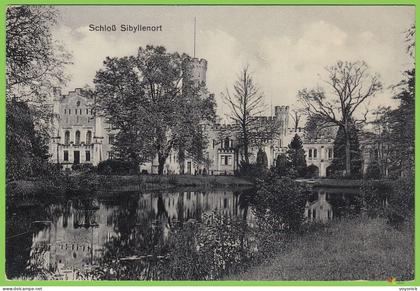 voyo SZCZODRE (SIBYLLENORT i. Schl.) Schloß  1900s Unused Klettephoto