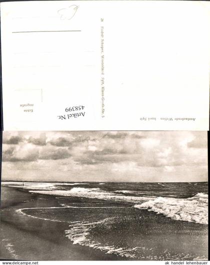 458399,Insel Sylt Auslaufende Wellen Meer