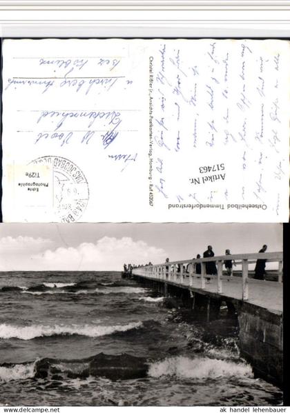 517463,Ostseebad Timmendorfer Strand Steg Wellen