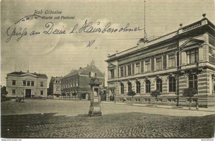 Bad Oldesloe - Markt mit Postamt