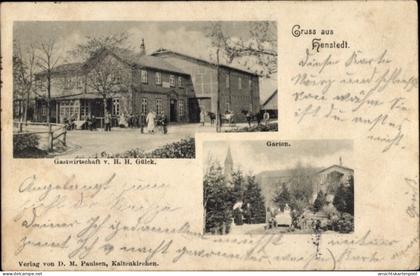 CPA Henstedt Ulzburg in Schleswig Holstein, Gastwirtschaft