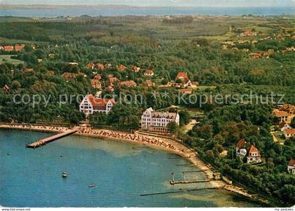 Gluecksburg Ostseebad Fliegeraufnahme