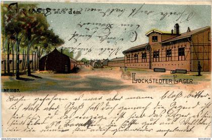 Gruss aus dem Lockstedter Lager - Litho