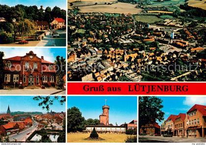 Luetjenburg Holstein Teilansichten Fliegeraufnahme