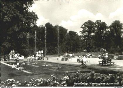 Neumuenster Schleswig-Holstein Neumuenster Wasserspiele x 1968