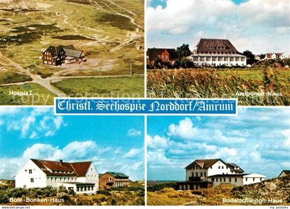 Norddorf Amrum Christliche Seehospize Hospiz I Boele Bonken Haus Amoronen Haus