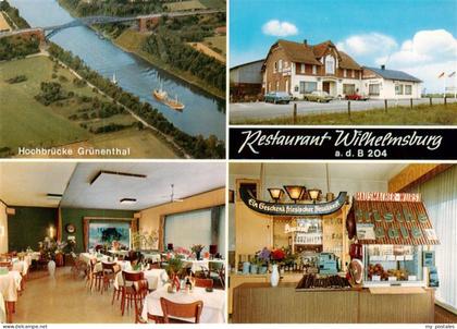 Wilhelmsburg Schleswig-Holstein Restaurant Wilhelmsburg Hochbruecke Gruenenthal